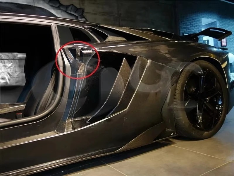 Trade Assurance Full Carbon Fiber Body kit Fit For 2011-2014 Aventador LP700 LP720 BKSS-750 Style Door Lock Cover
